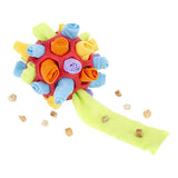 Interactive Dog Puzzle Snuffle Ball Toy