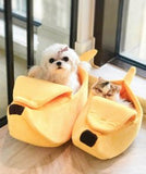 Banana Cat Bed